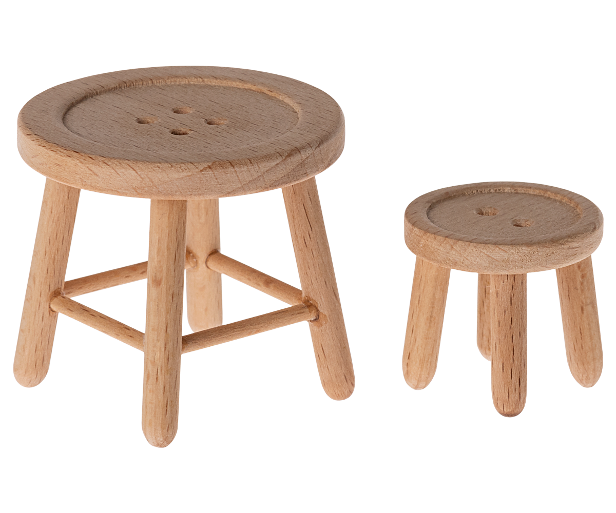 Ensemble table et tabouret - Souris