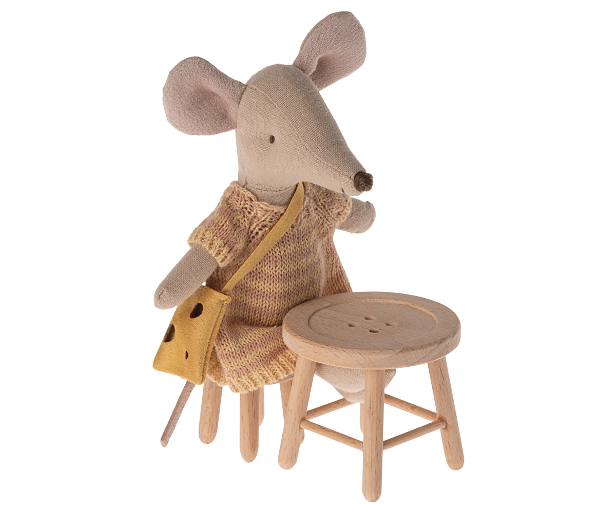 Ensemble table et tabouret - Souris