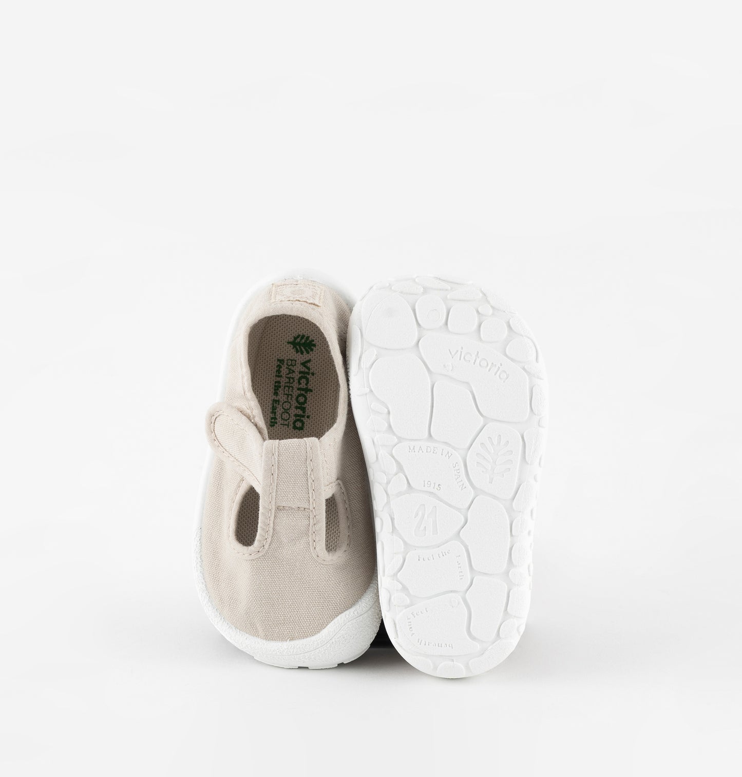 Sandales Barefoot - Beige clair