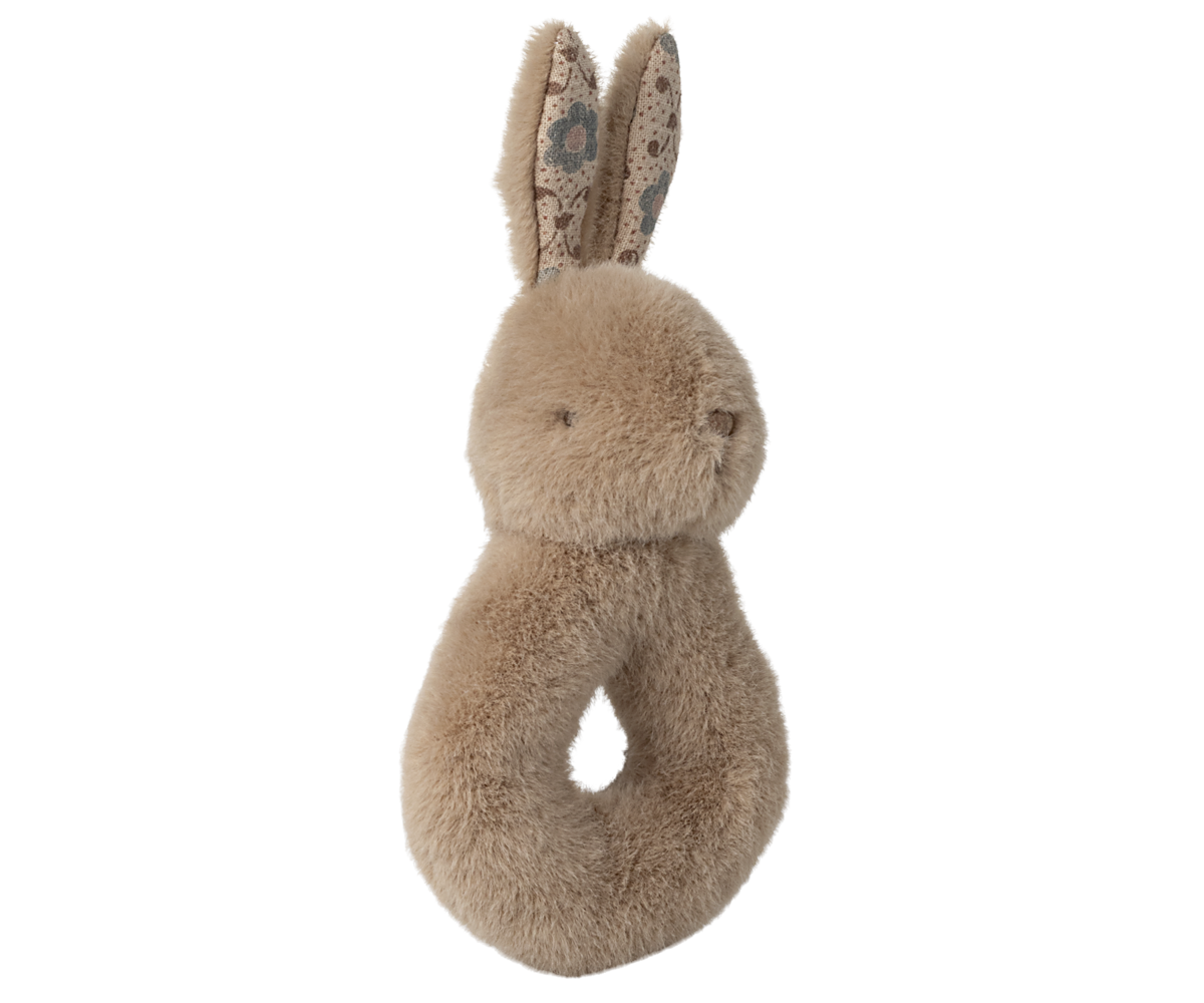 Coffret naissance Hochet lapin - Beige