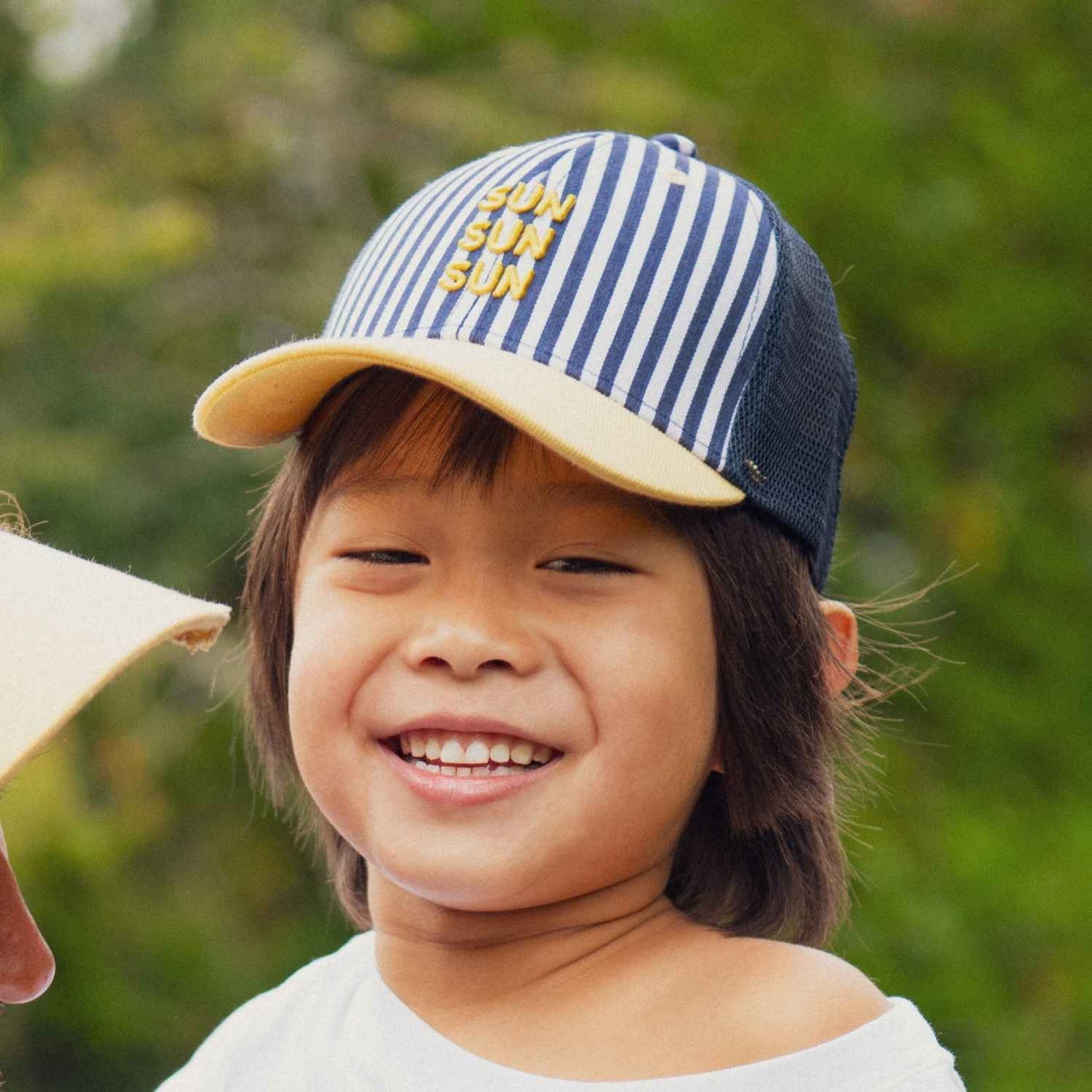 Casquette trucker rayée Sun Sun Sun - 3/6 ans