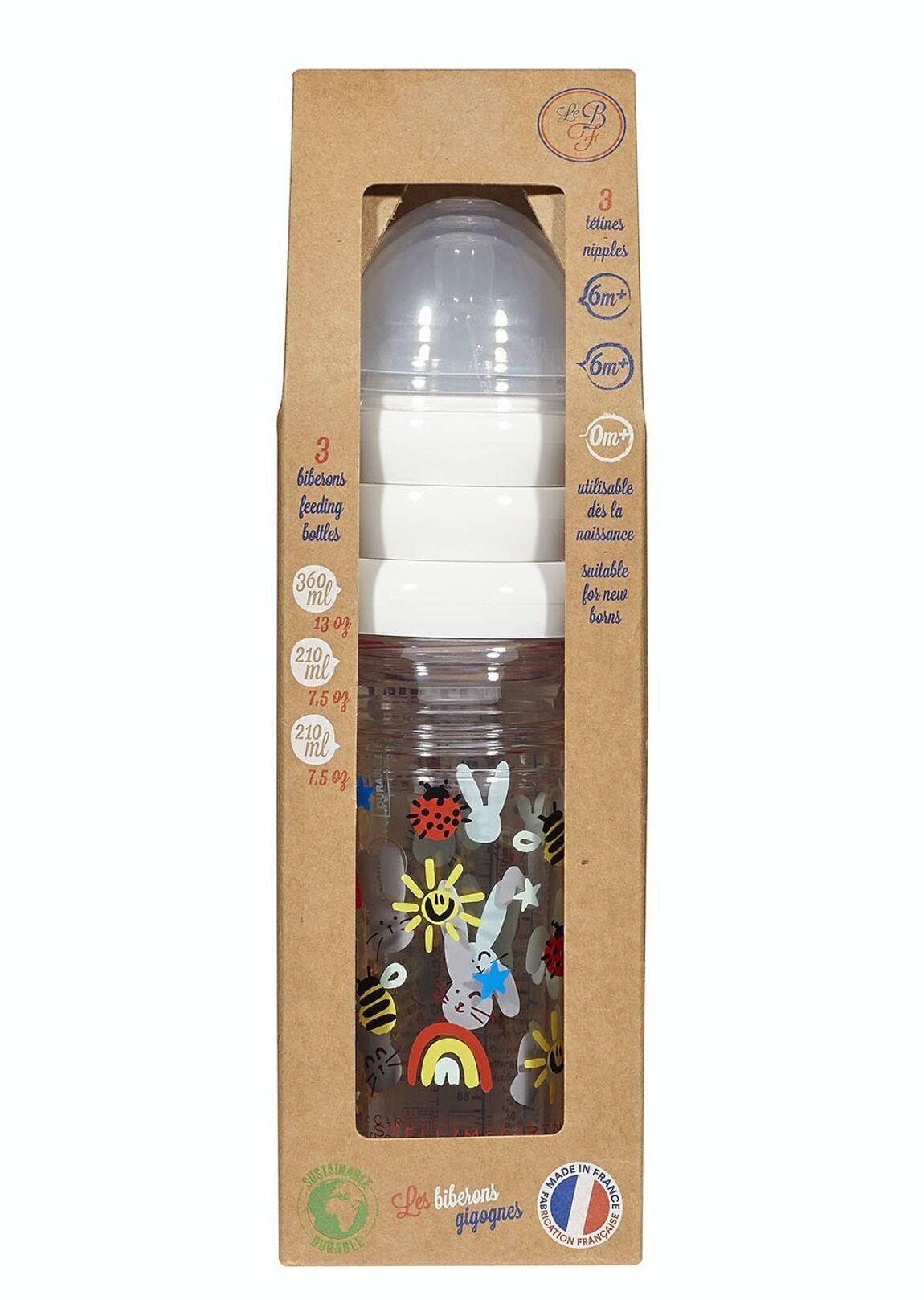 Set 3 Biberons - Stella McCartney
