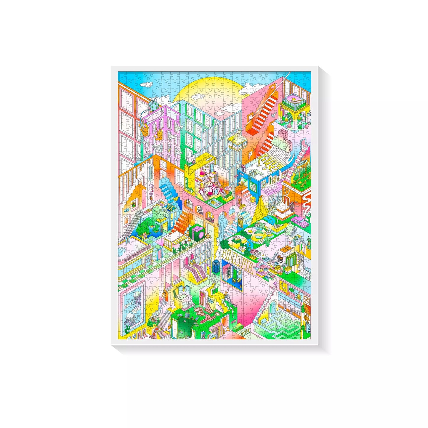 Puzzle 1000 pcs - Find me