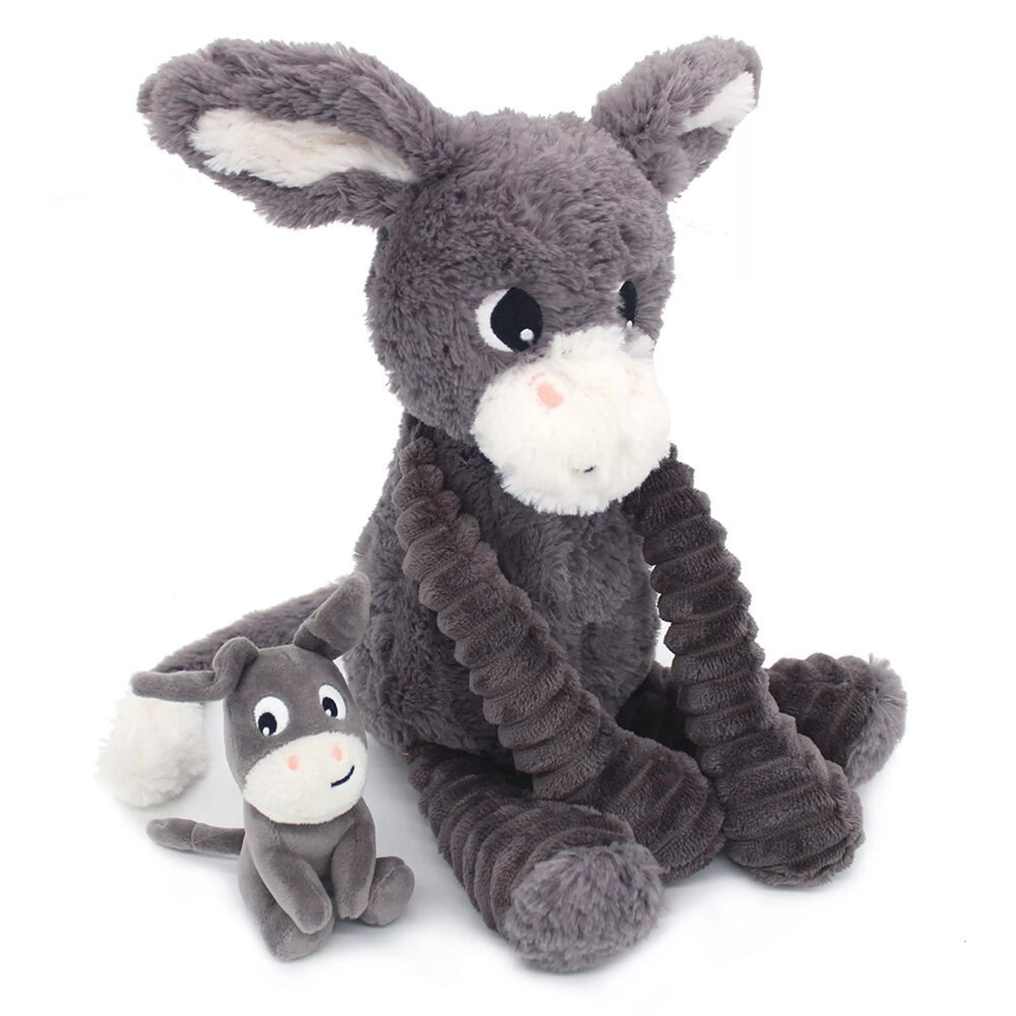 Peluche Maman et bébé - Ane