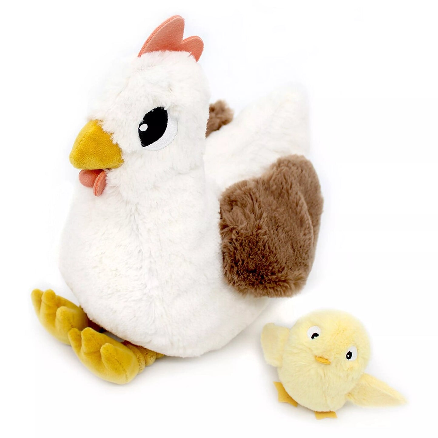 Peluche Maman et bébé - Poule