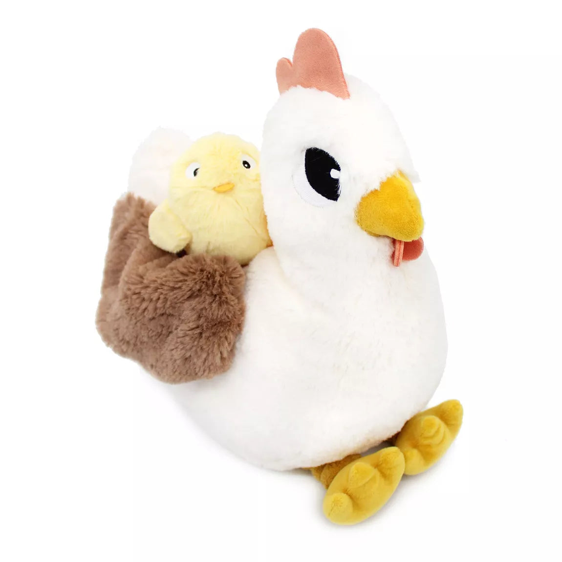 Peluche Maman et bébé - Poule
