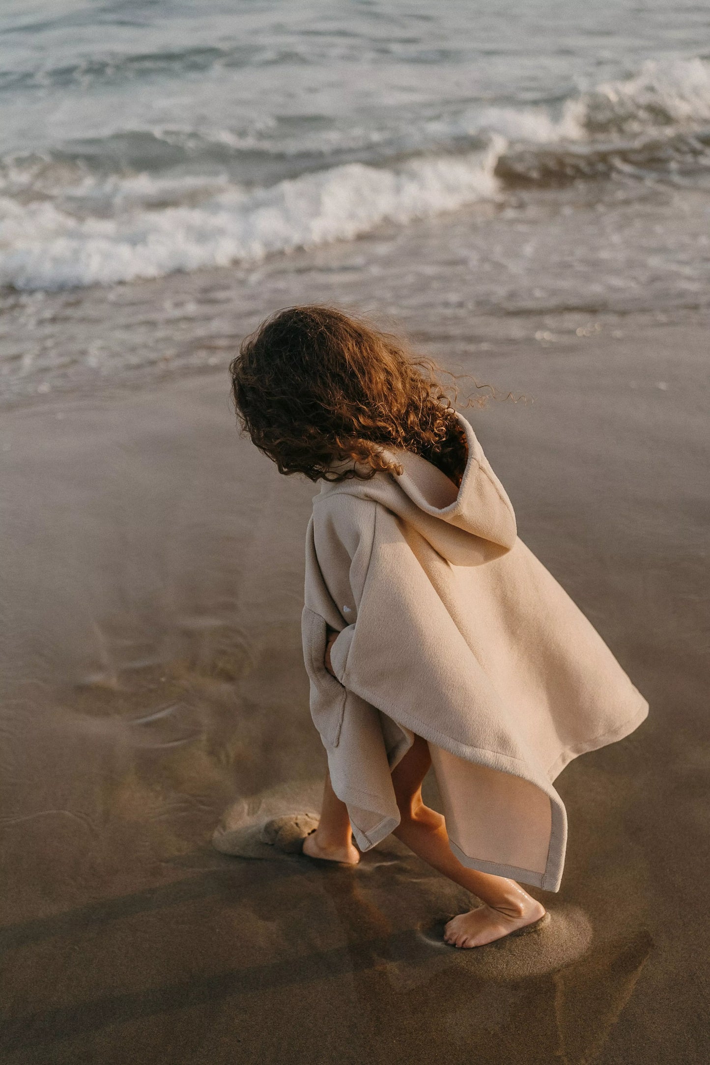 Cape pour enfant - Petit Amour - Beige