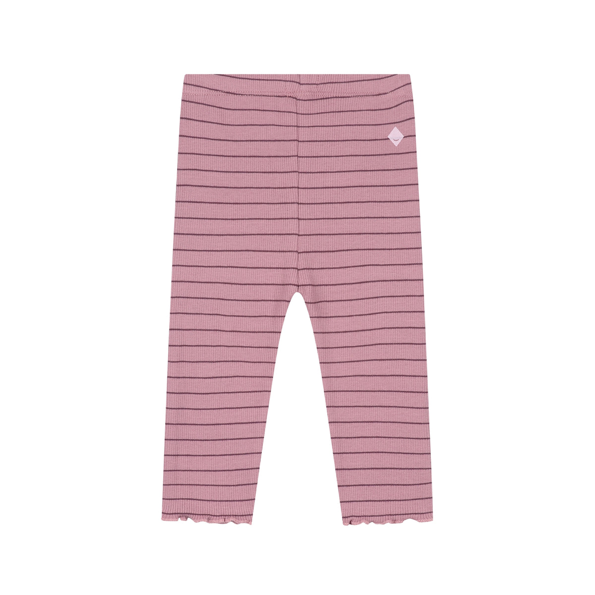 Legging bébé rayé rose - divers tailles