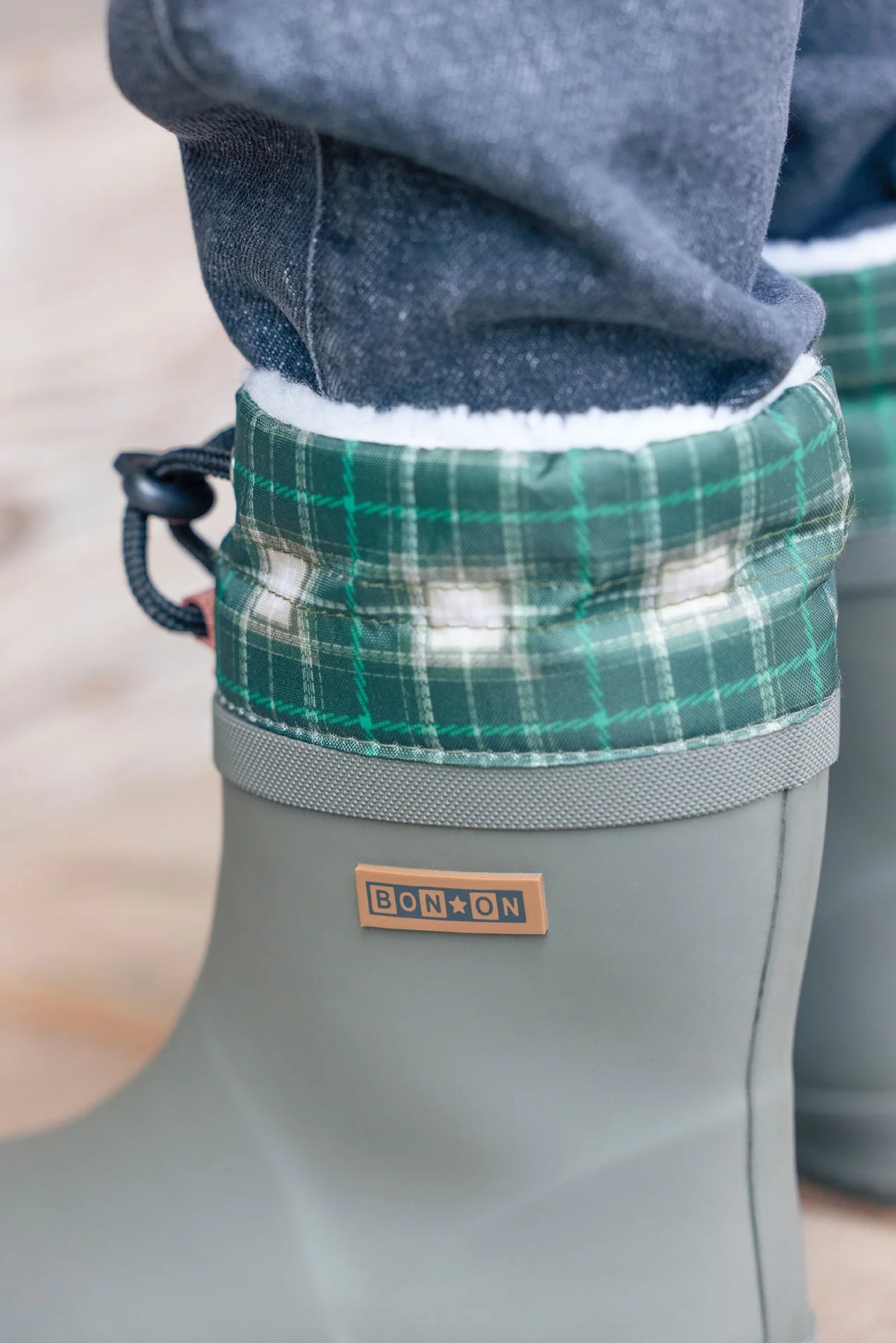 Bottes fourrées Tartan - Divers pointures
