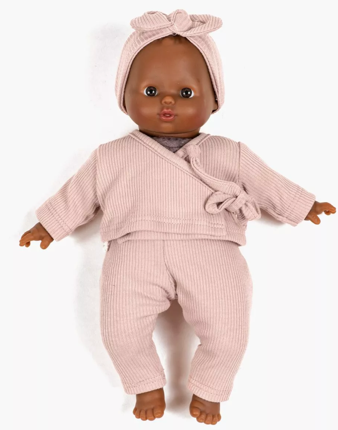 Ensemble cache-coeur et headband - Poupées "Babies"