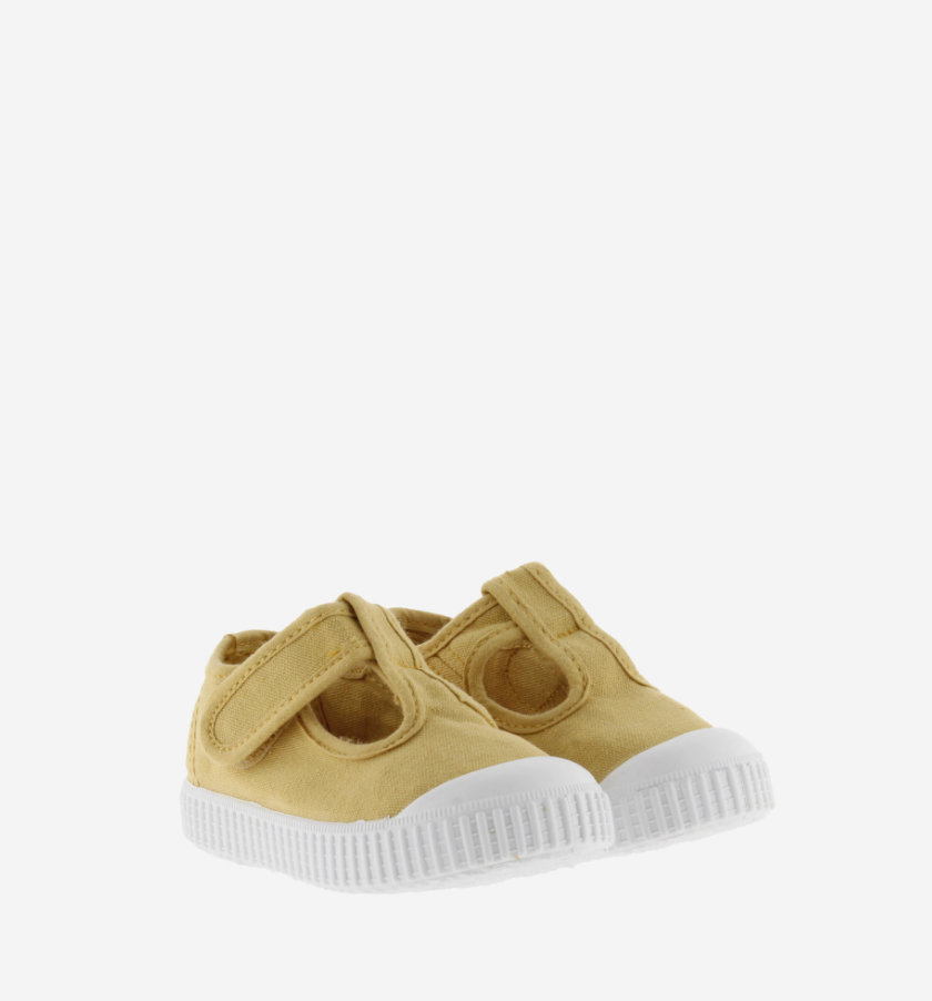Sandales en toile - Jaune