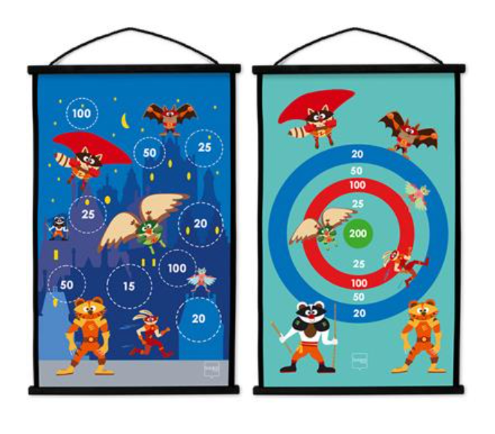 Jeu Cible et Fléchettes - divers modèles - 5+