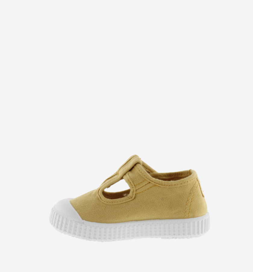 Sandales en toile - Jaune