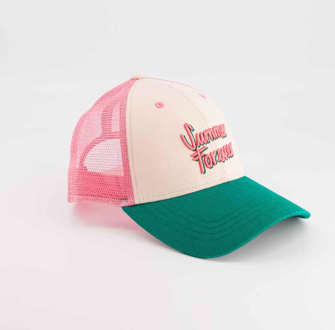 Casquette trucker Summer Forever - Rose - 3/6 ans
