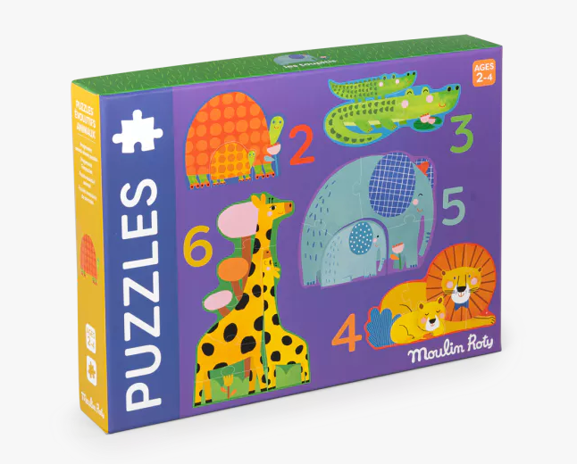 Puzzles évolutifs - Animaux