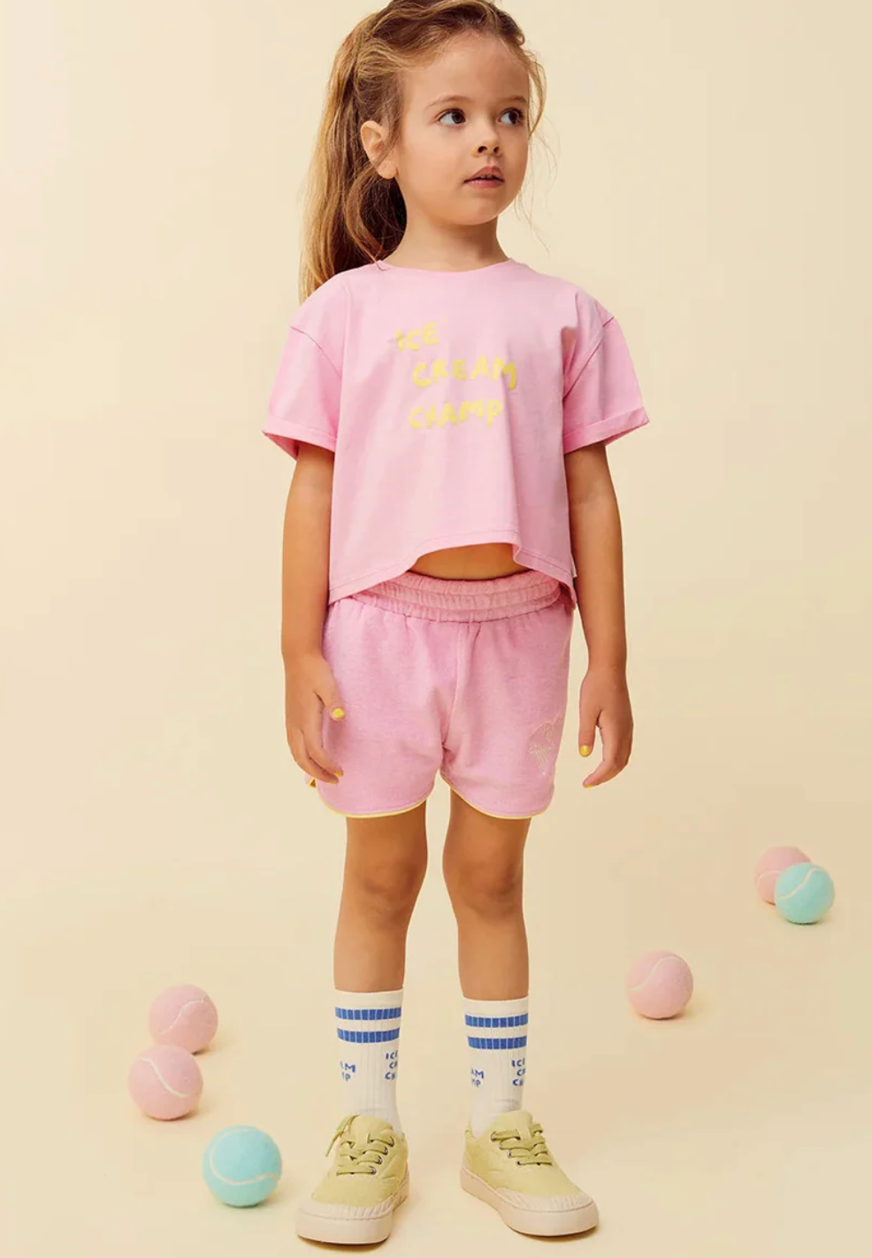 Short de sport éponge Rose - divers tailles