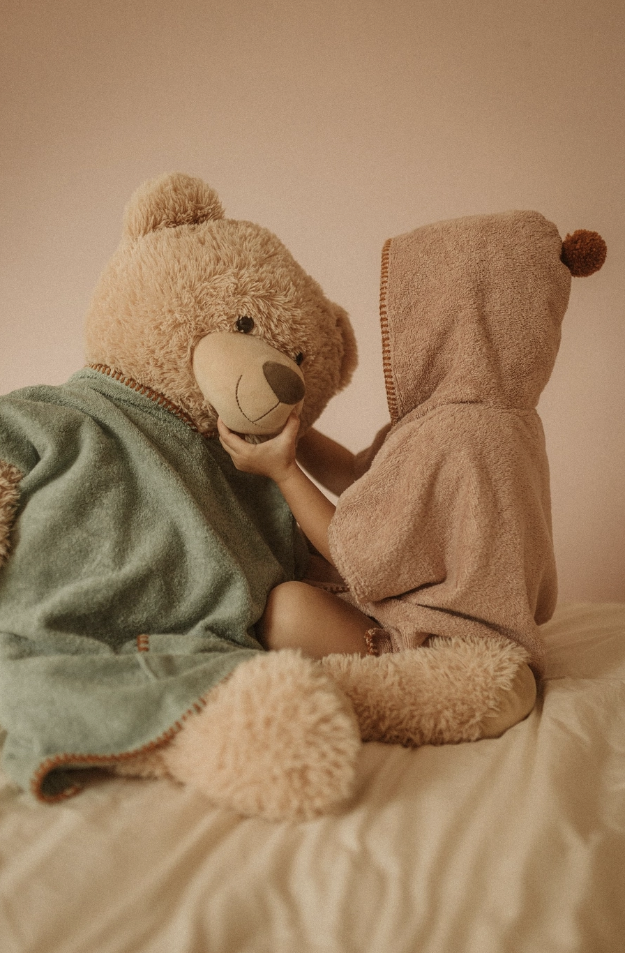 Poncho éponge Blush - divers tailles