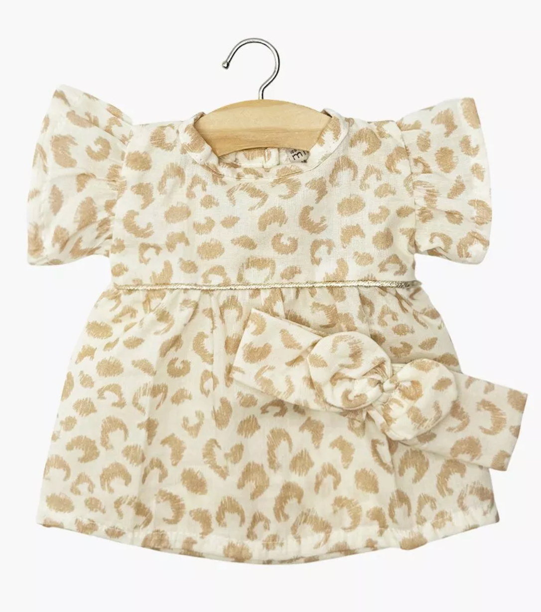 Robe et headband Féline - Poupées "Gordis"