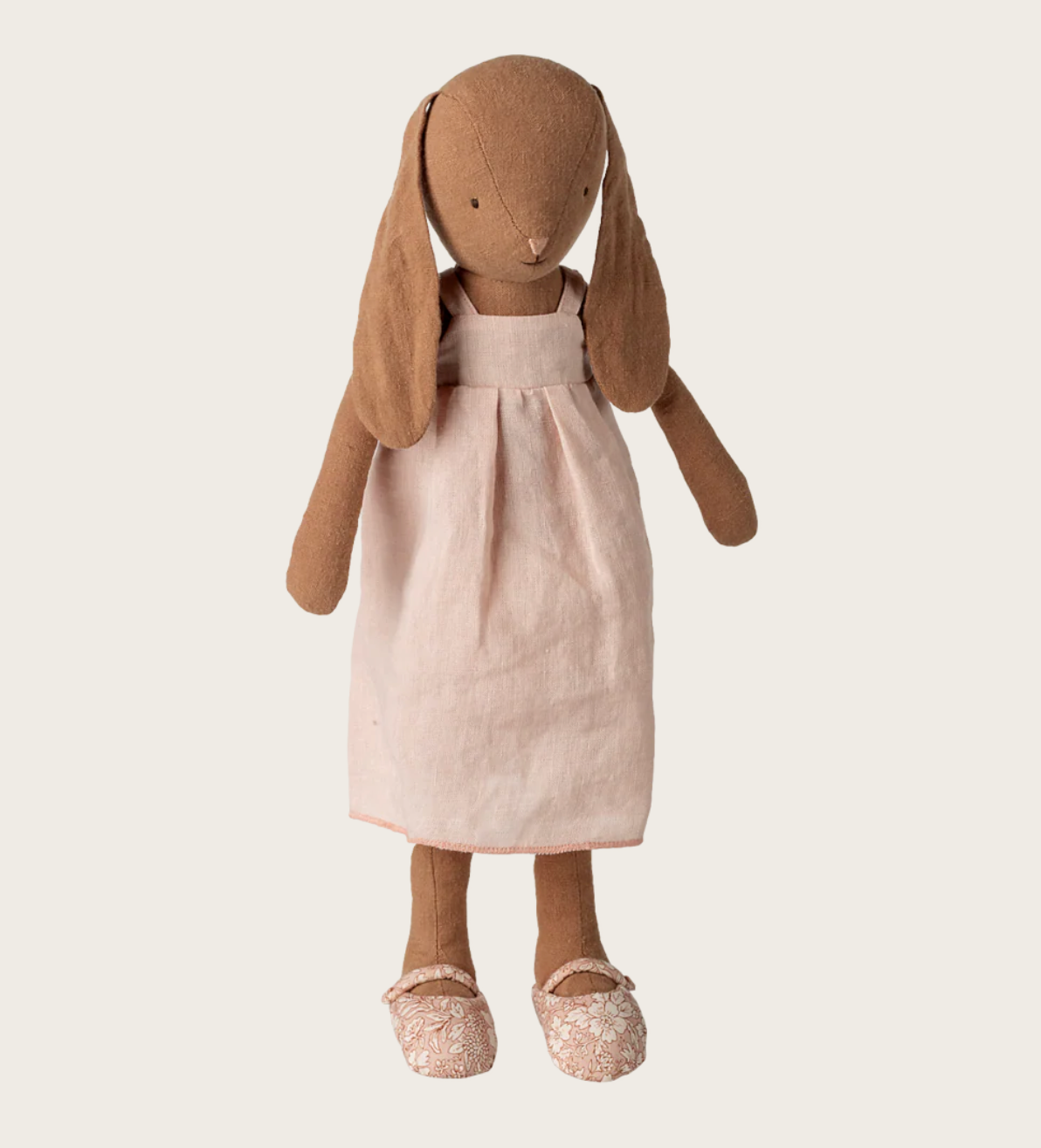 Peluche Lapin Bunny, 42 cm - Robe & ballerines