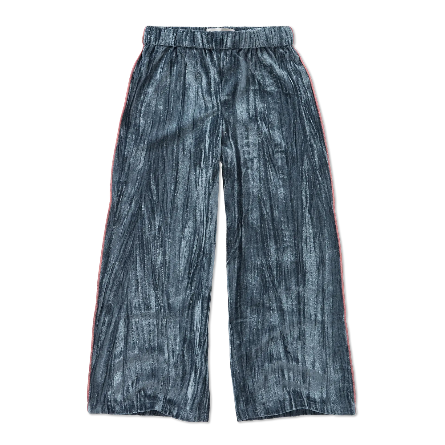 Pantalon fluide velours Bleu - Divers tailles