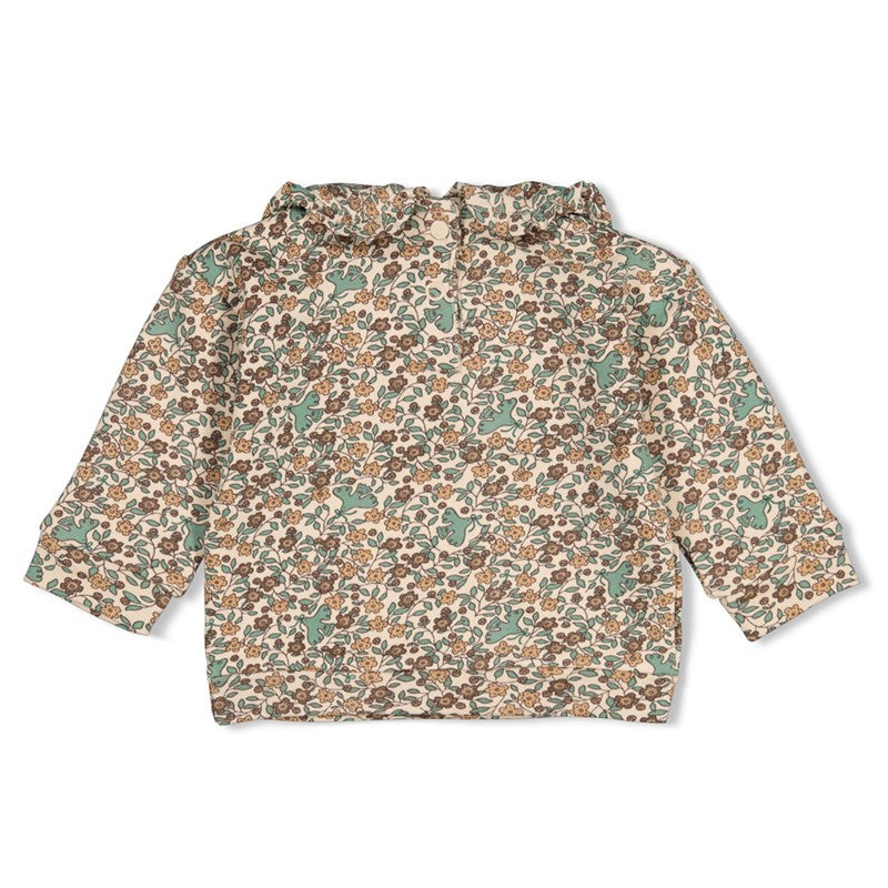 Sweat fleuri bébé - divers tailles