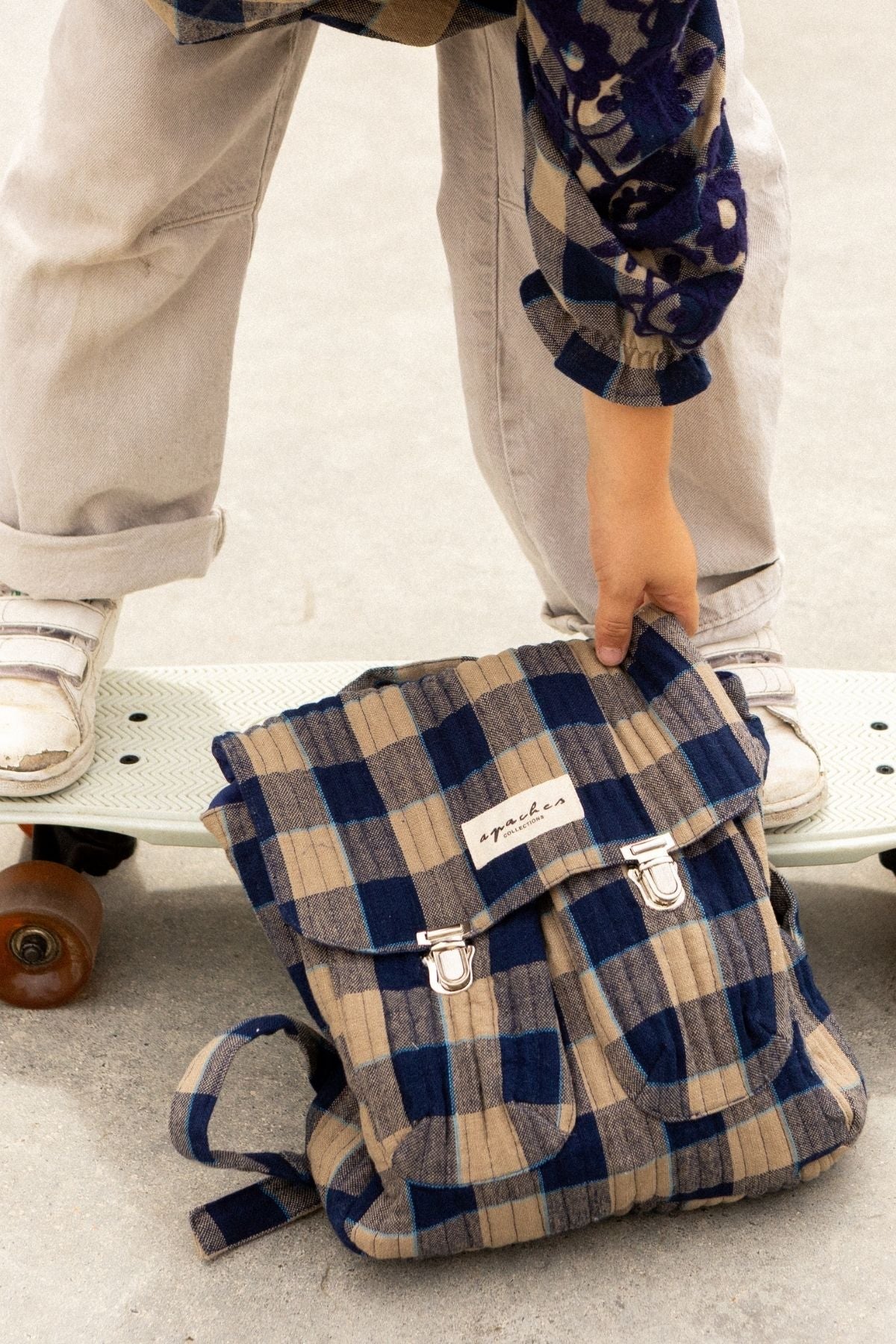 Sac à dos - Vichy carreaux