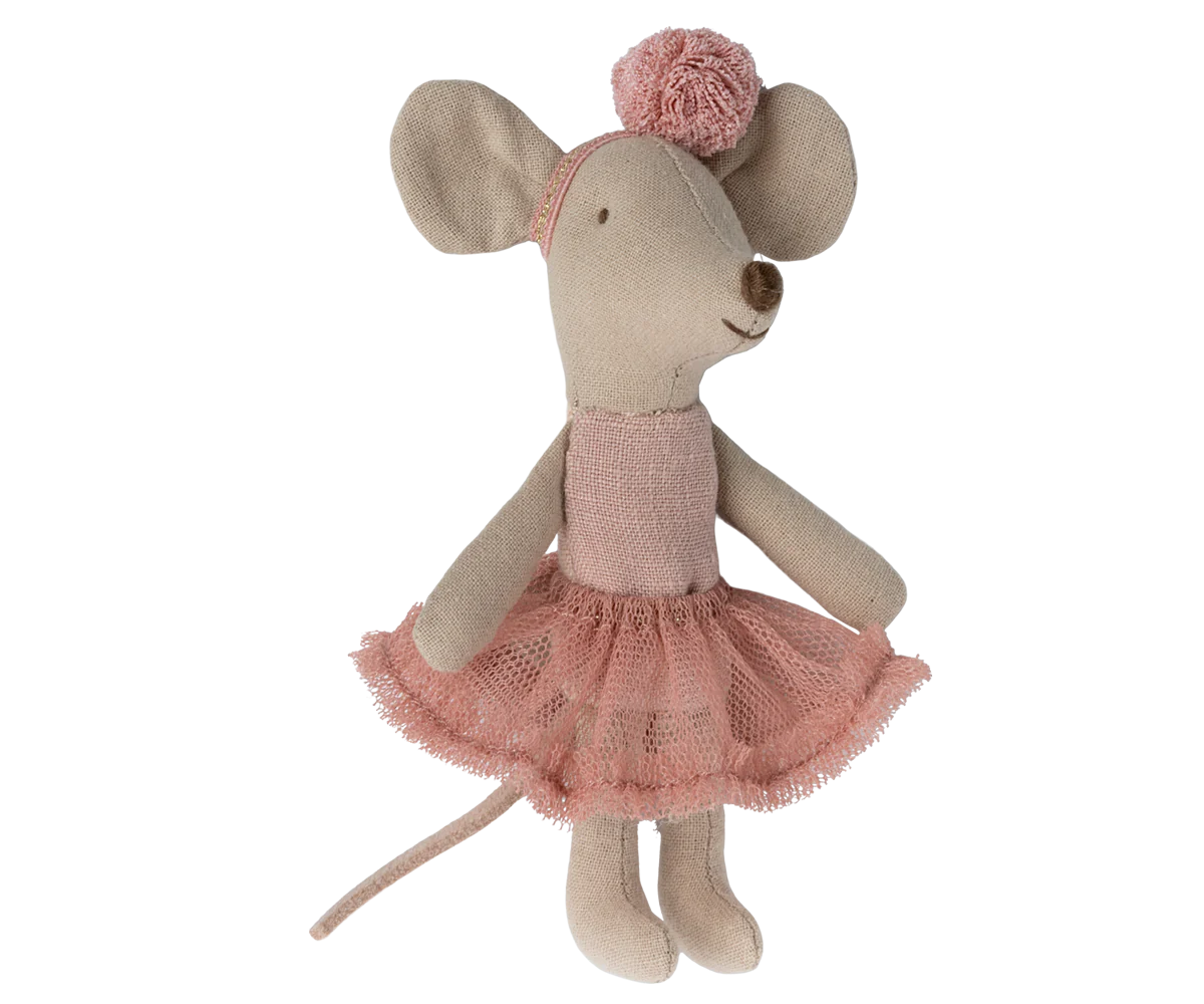 Danseuse Ballerine Souris, Petite sœur - Rose