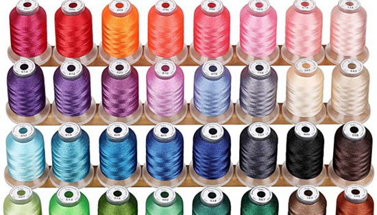 Couleur des fils à broder