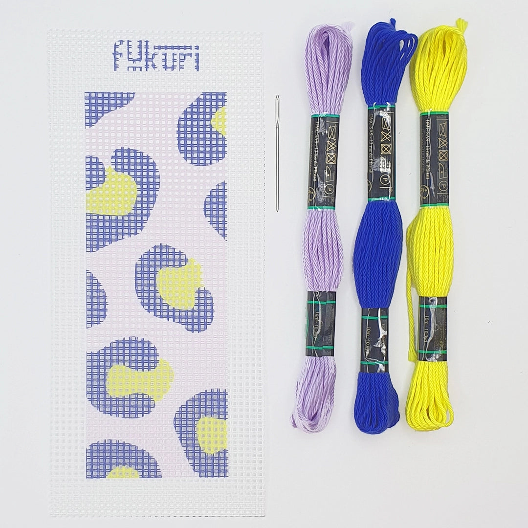 Kit Canevas Marque-Page - Léopard
