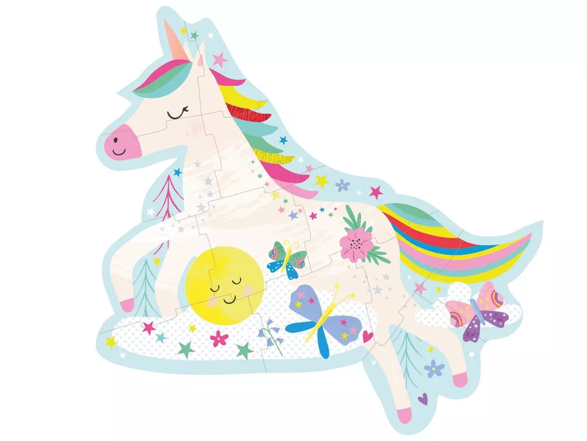 Puzzle 12 pcs - Licorne