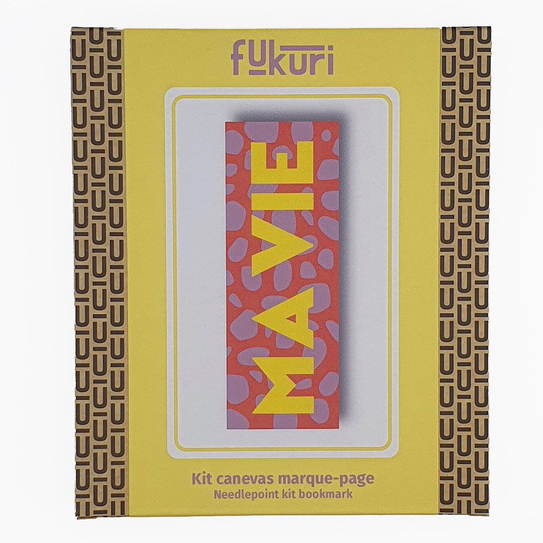 Kit Canevas Marque-Page - MA VIE