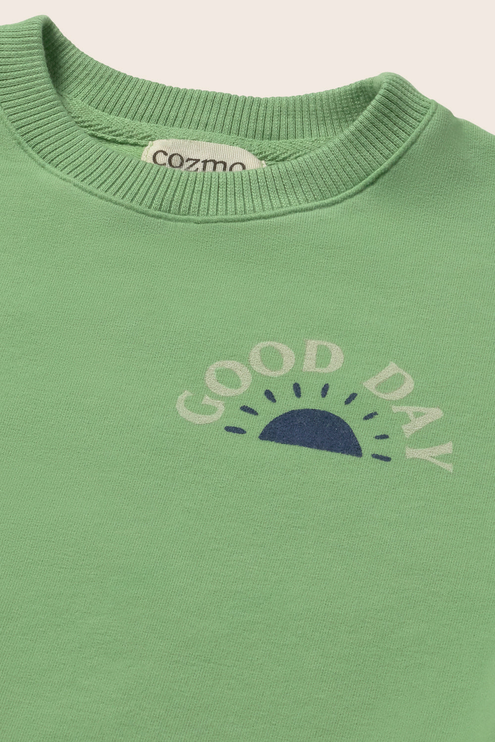 Sweat bébé "Good Day" - Vert