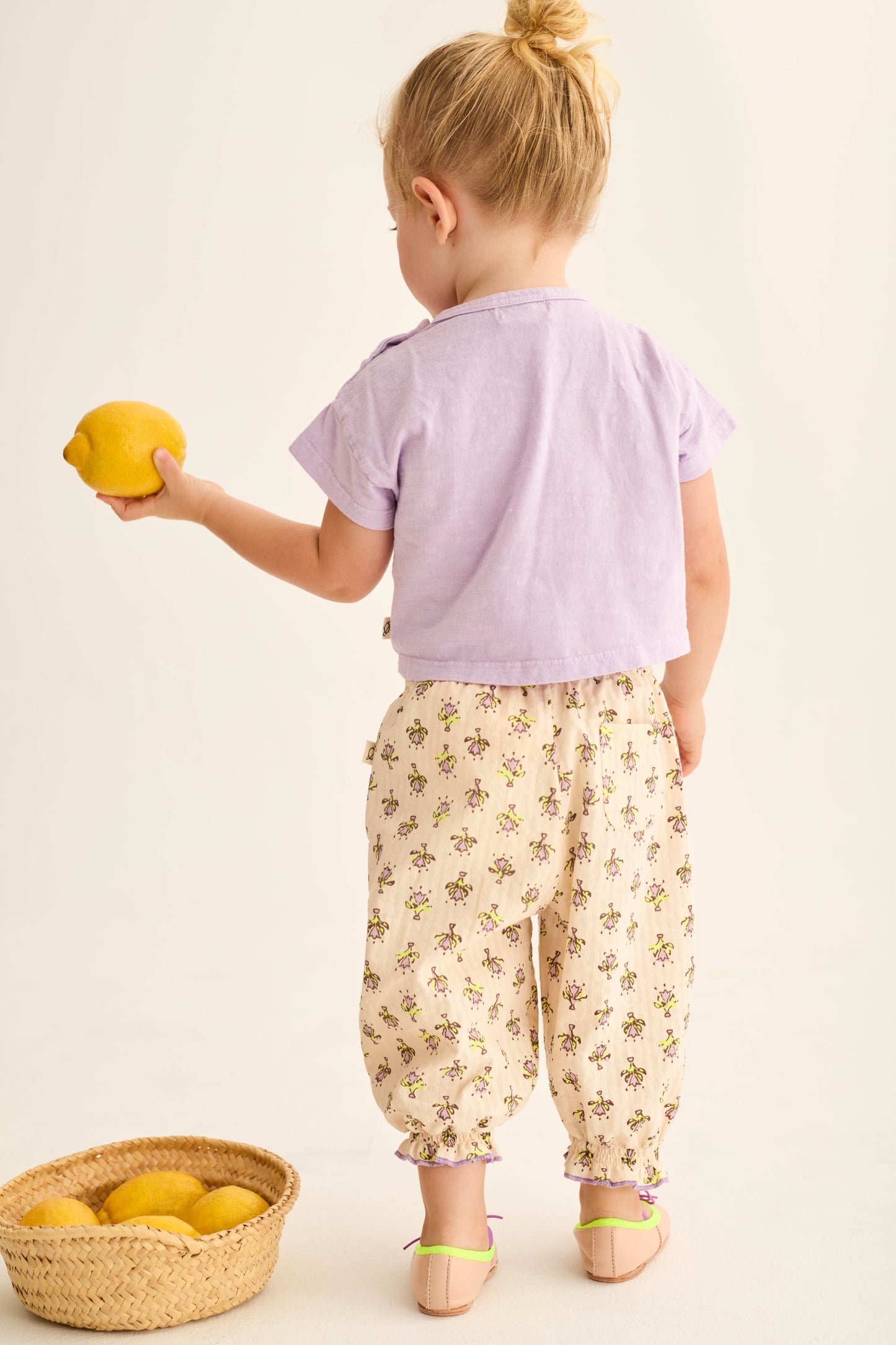 Tee-shirt bébé "Yes Sun" - Lavende