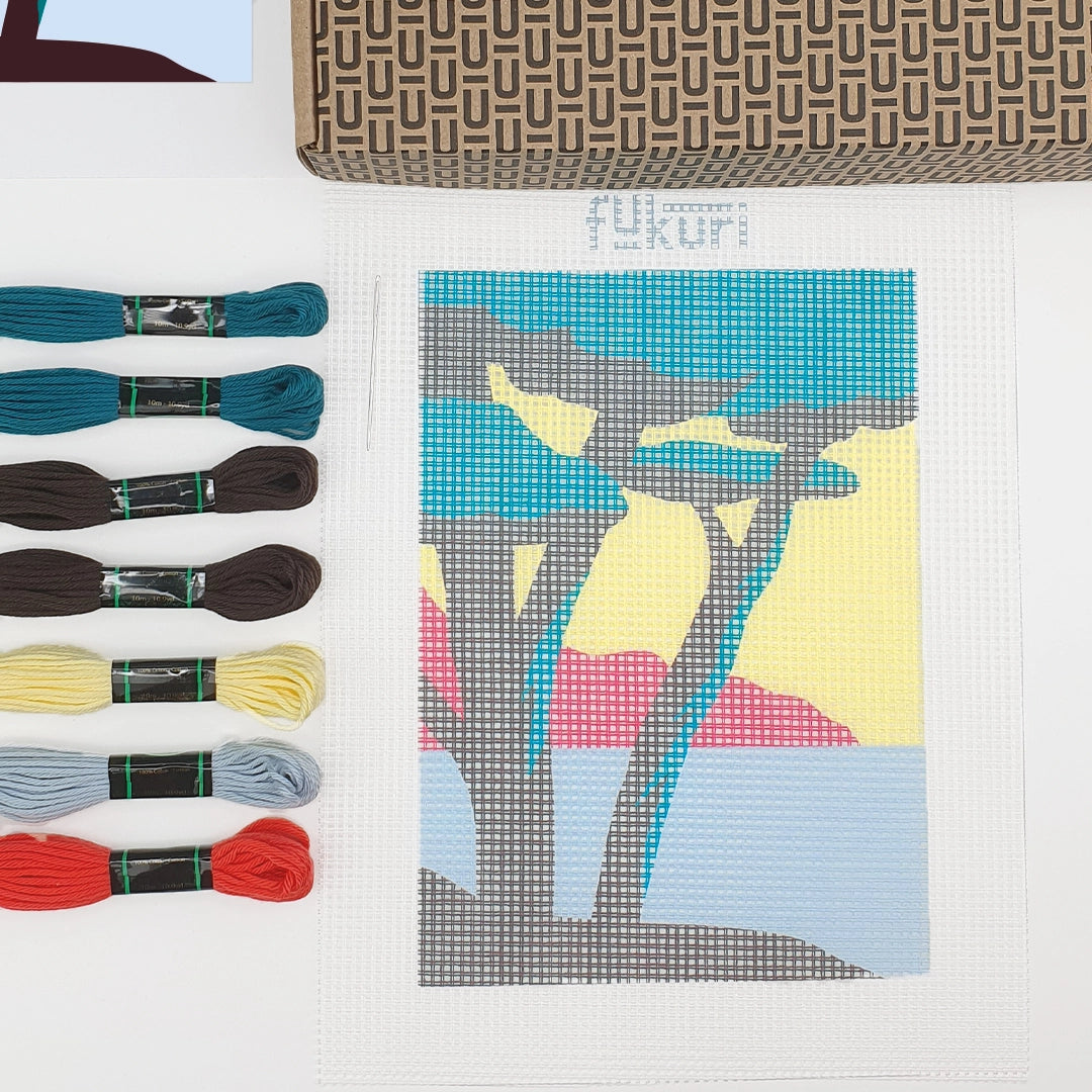 Kit Canevas complet - Sous les pins