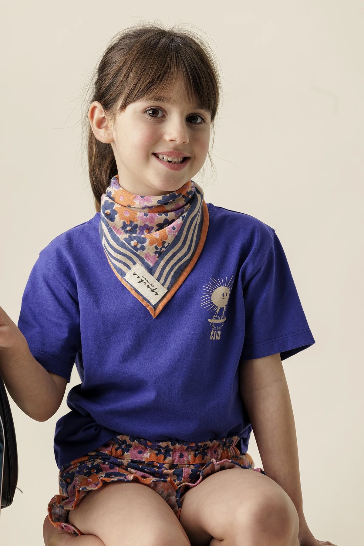 Foulard Paquerette - Macadamia