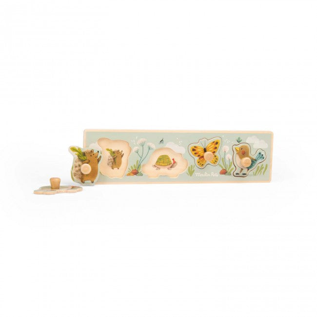 Puzzle encastrable 4 animaux