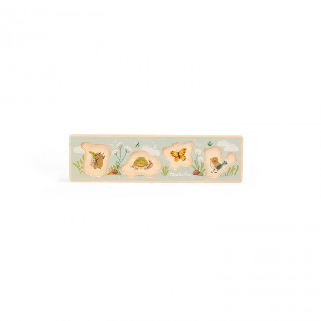 Puzzle encastrable 4 animaux