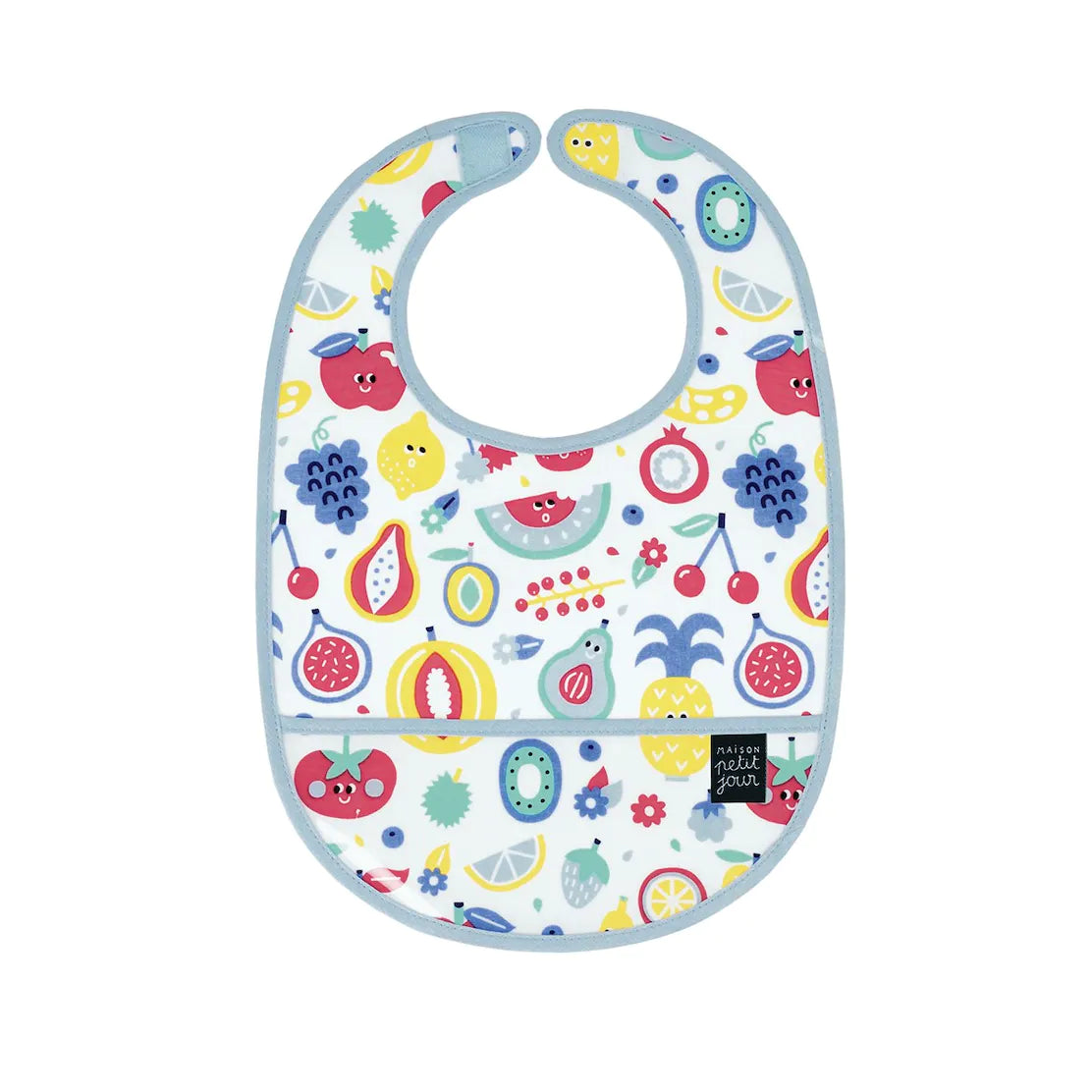 Bavoir toile cirée Tutti Frutti