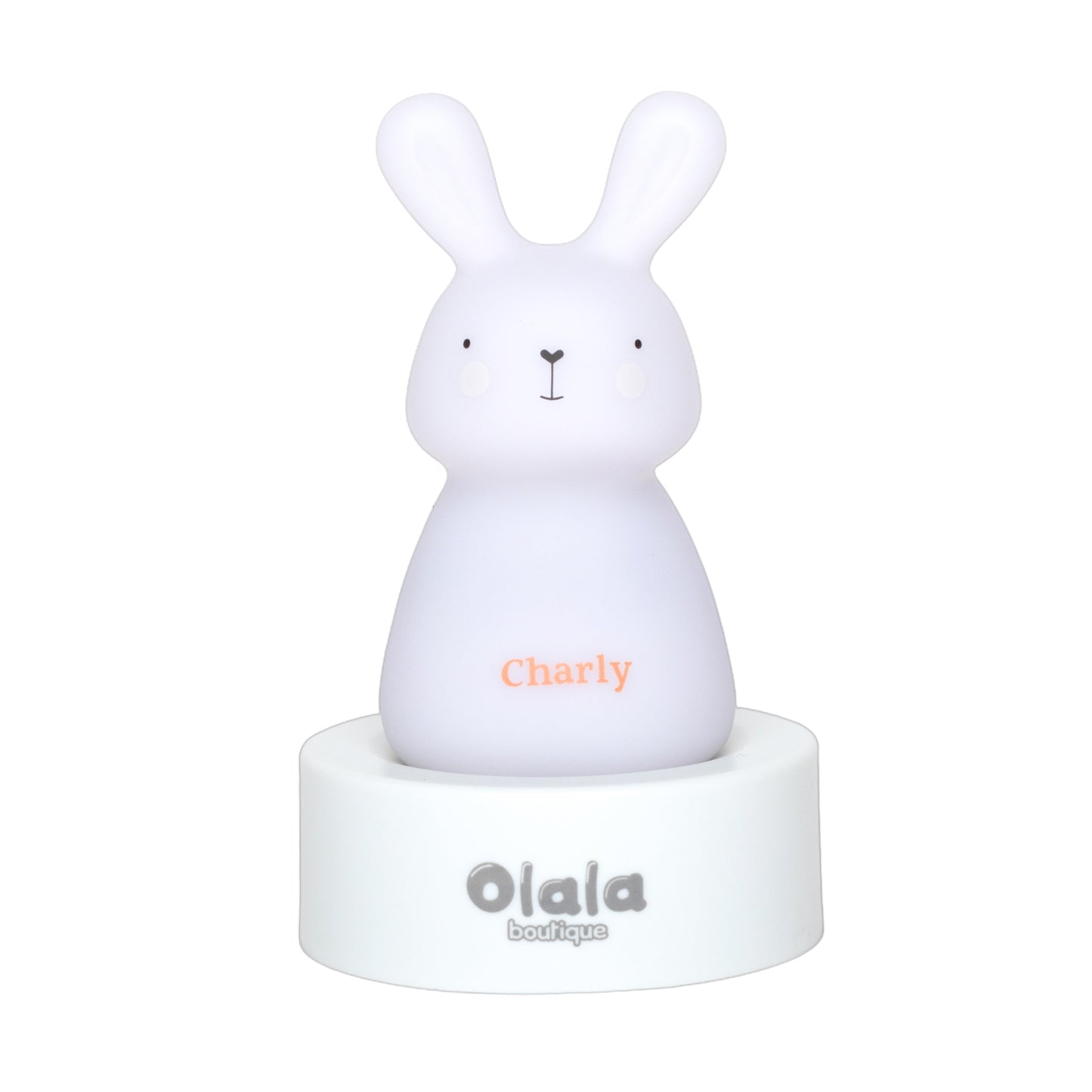 Veilleuse à induction lapin - blanc