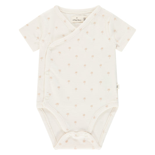 Body bébé manches courtes palmier - Divers tailles