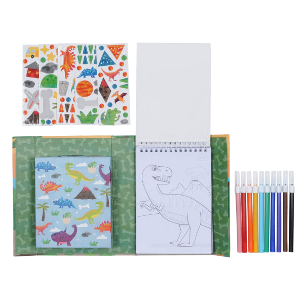 Coffret coloriage Dinosaures - 3+