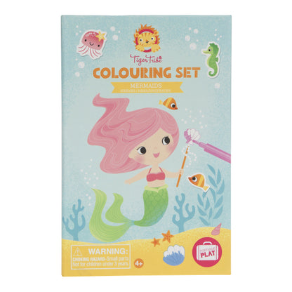 Coffret coloriage Sirènes - 3+