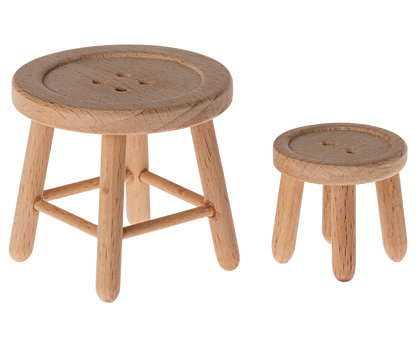 Ensemble table et tabouret - Souris