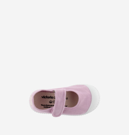 Sandales en toile - Rose
