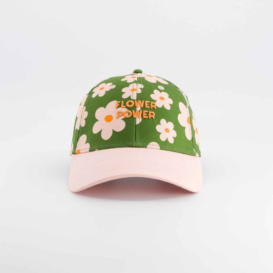 Casquette Flower Power - divers tailles