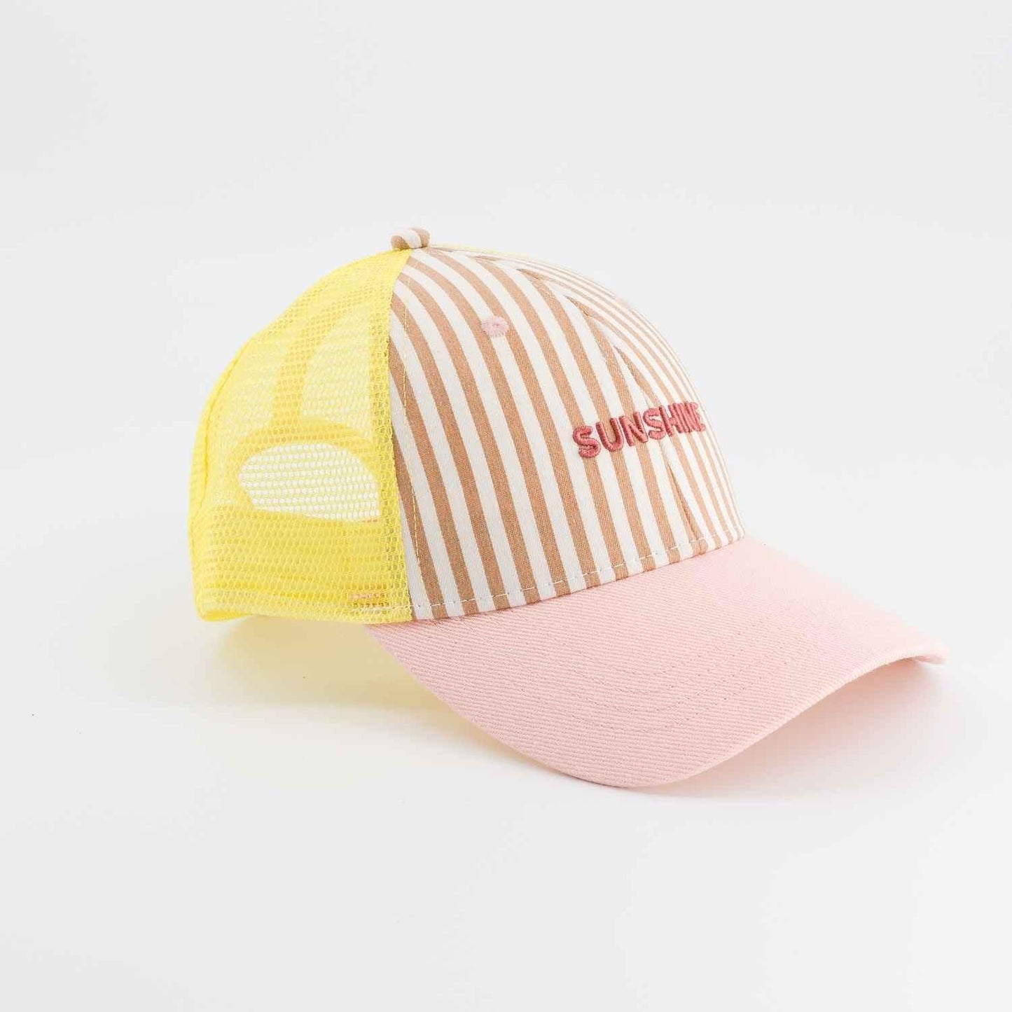 Casquette trucker rayée Sunshine - 3/6 ans