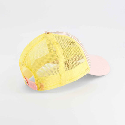 Casquette trucker rayée Sunshine - 3/6 ans