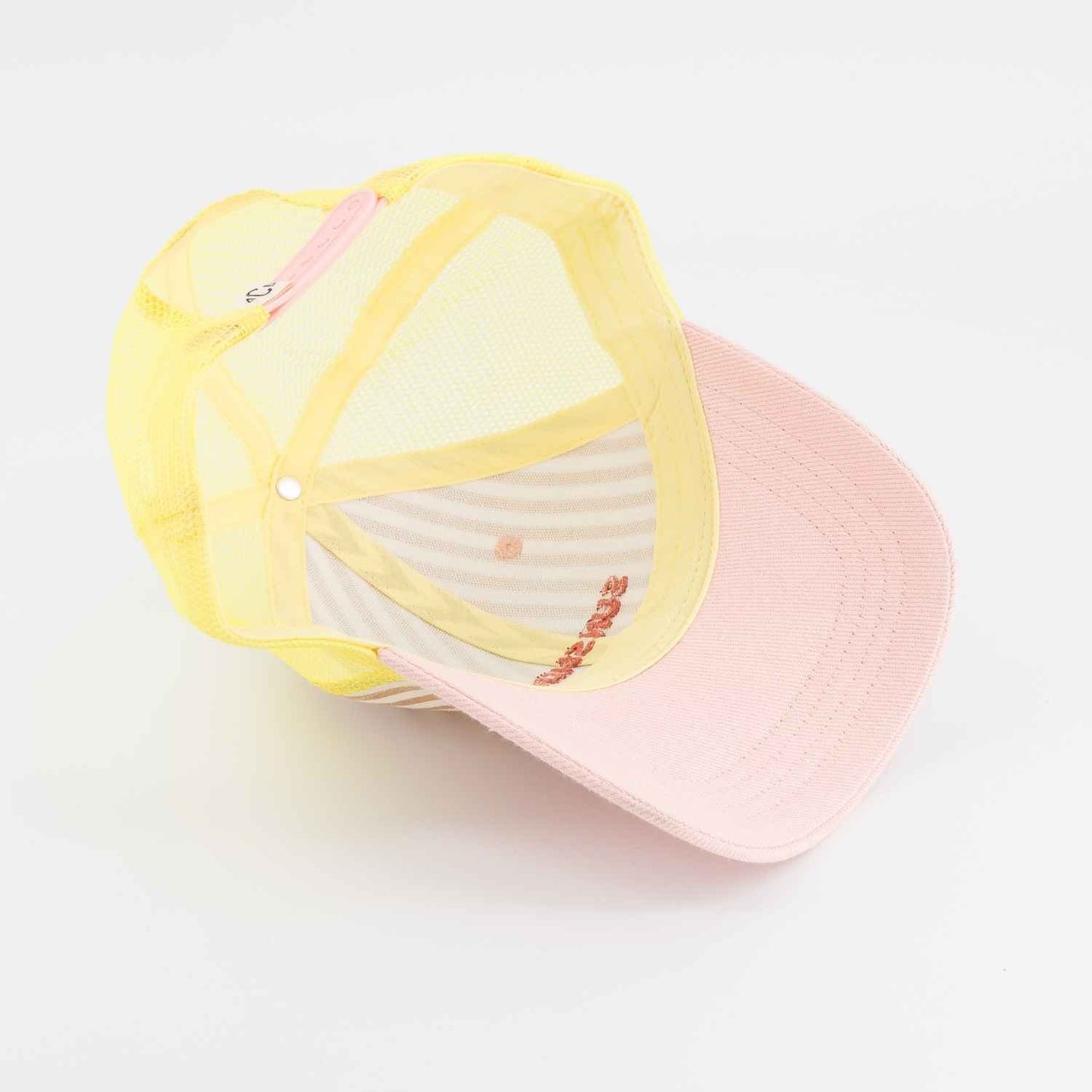 Casquette trucker rayée Sunshine - 3/6 ans