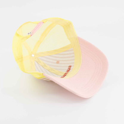 Casquette trucker rayée Sunshine - 3/6 ans