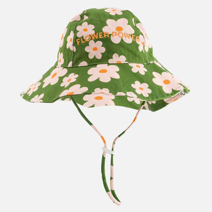 Chapeau large - Flower Power- divers tailles